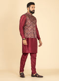 MLS KURTA JAWAHAR SET 3PCS