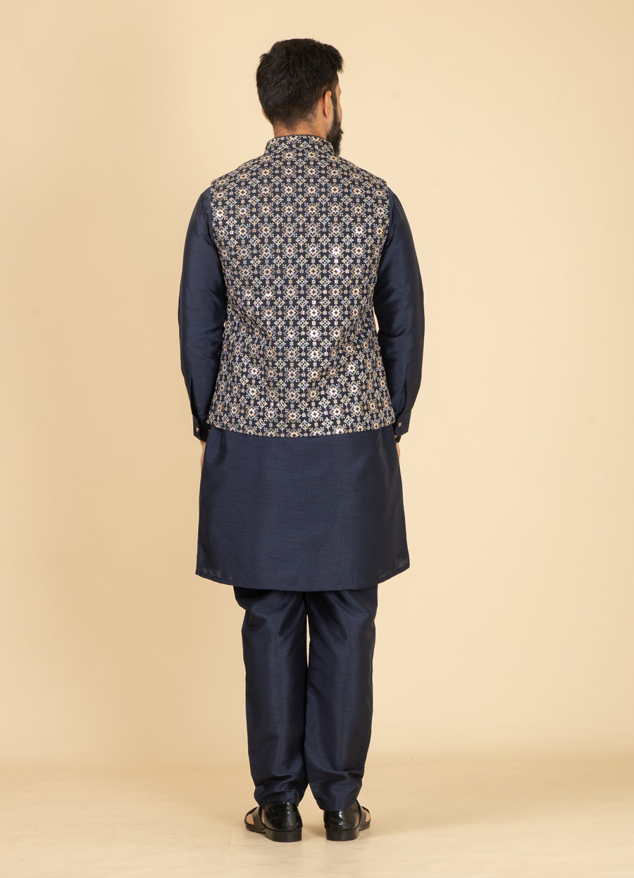 MLS KURTA JAWAHAR SET 3PCS