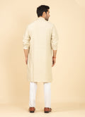 MLS EMBROIDERED KURTA PAJAMA