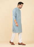MLS EMBROIDERED KURTA PAJAMA