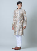 MLS PRINTED KURTA PAJAMA