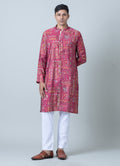 MLS PRINTED KURTA PAJAMA