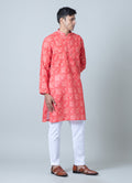 MLS PRINTED KURTA PAJAMA