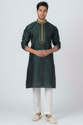 ART SILK KURTA PAJAMA