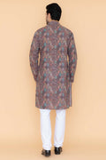 MLS PRINTED KURTA PAJAMA