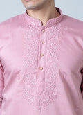 MLS EMBROIDERED KURTA PAJAMA