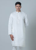 MLS EMBROIDERED KURTA PAJAMA
