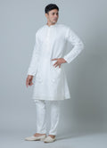 MLS EMBROIDERED KURTA PAJAMA