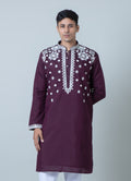 MLS EMBROIDERED KURTA PAJAMA