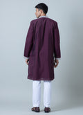 MLS EMBROIDERED KURTA PAJAMA