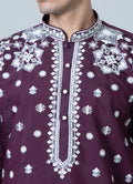 MLS EMBROIDERED KURTA PAJAMA
