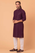 MLS CHIKANKARI KURTA PAJAMA