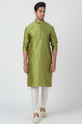 MLS ART SILK KURTA PAJAMA