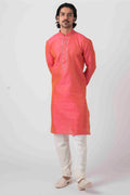 ART SILK KURTA PYAJAMA