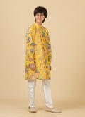 MLS KIDS EMBROIDERED KURTA PAJAMA