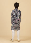 MLS KIDS EMBROIDERED KURTA PAJAMA