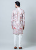 MLS EMBROIDERED KURTA PAJAMA