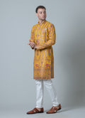 MLS EMBROIDERED KURTA PAJAMA