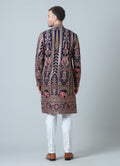 MLS EMBROIDERED KURTA PAJAMA