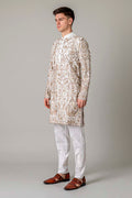 MLS EMBROIDERED KURTA PAJAMA