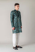 MLS EMBROIDERED KURTA PAJAMA