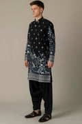 MLS EMBROIDERED KURTA PAJAMA