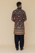 MLS EMBROIDERED KURTA PAJAMA