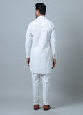 MLS EMBROIDERED KURTA PAJAMA
