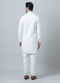 MLS EMBROIDERED KURTA PAJAMA