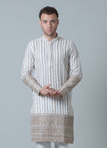 MLS EMBORIDERED KURTA PAJAMA
