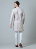 MLS EMBROIDERED KURTA PAJAMA 2 PCS