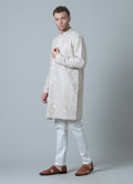 MLS EMBROIDERED KURTA PAJAMA 2PCS
