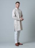 MLS EMBROIDERED KURTA PAJAMA 2PCS