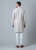MLS EMBROIDERED KURTA PAJAMA 2PCS