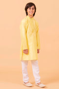 MLS YELLOW TWINNING KURTA PAJAMA