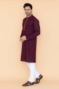 MLS CHIKANKARI KURTA PAJAMA