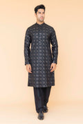 MLS EMBROIDERED KURTA PAJAMA