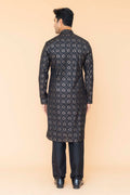 MLS EMBROIDERED KURTA PAJAMA