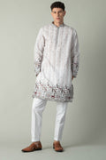 MLS EMBROIDERED KURTA PAJAMA