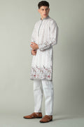 MLS EMBROIDERED KURTA PAJAMA