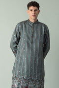 MLS EMBROIDERED KURTA PAJAMA
