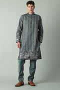 MLS EMBROIDERED KURTA PAJAMA