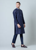 MLS EMBROIDERED KURTA PAJAMA 2PCS