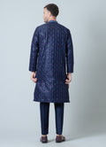 MLS EMBROIDERED KURTA PAJAMA 2PCS