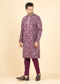 MLS EMBROIDERED KURTA PAJAMA