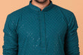 MLS CHIKANKARI KURTA PAJAMA