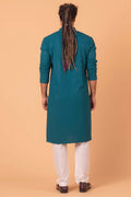 MLS CHIKANKARI KURTA PAJAMA