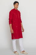 MLS CHIKANKARI KURTA PAJAMA