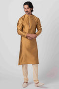 MLS ART SILK KURTA PAJAMA