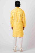 MLS ART SILK KURTA PAJAMA
